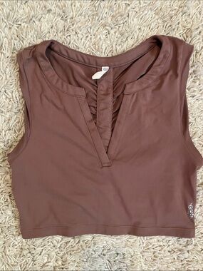 FP Movement Sleeveless V-Neck Crop Top